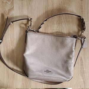 Pewter Coach Purse